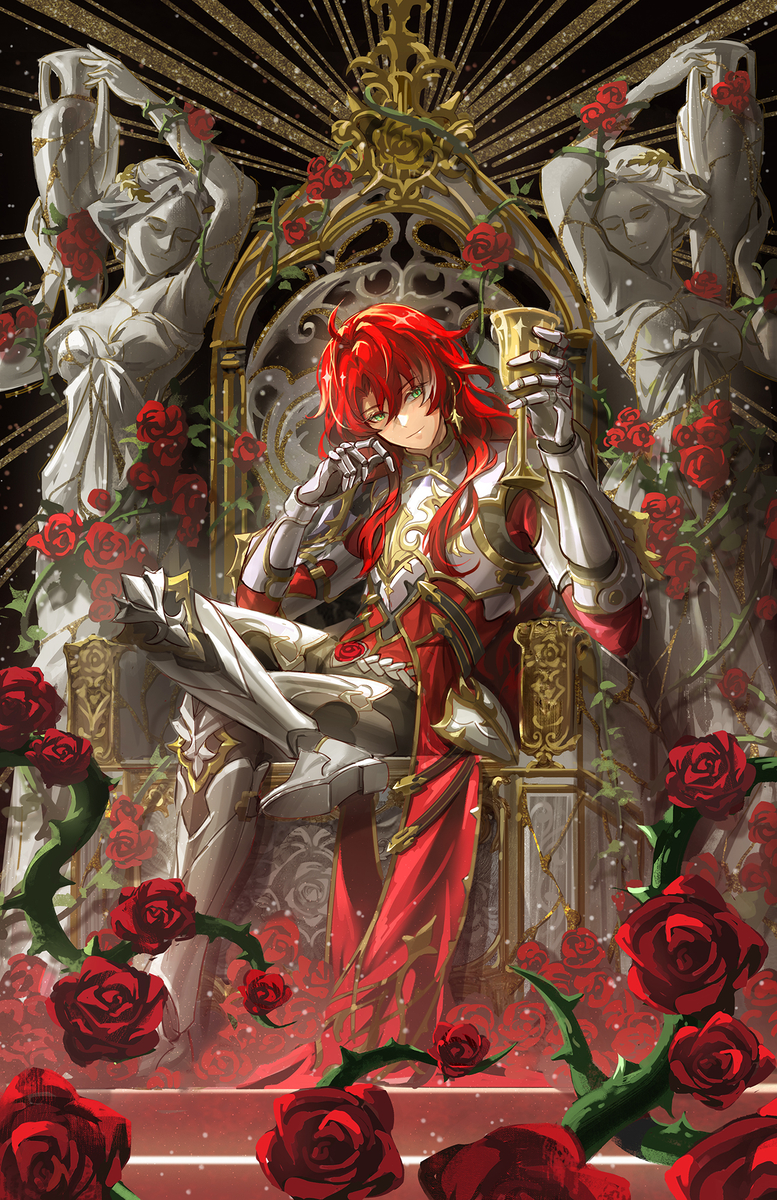 This is a pixiv picture whose title is Argenti: King of Cups.