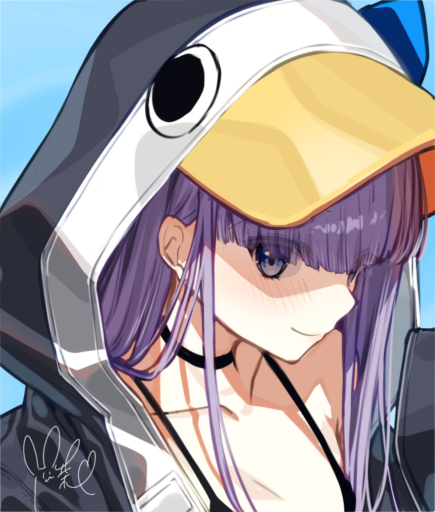 This is a pixiv picture whose title is 水着メルト.