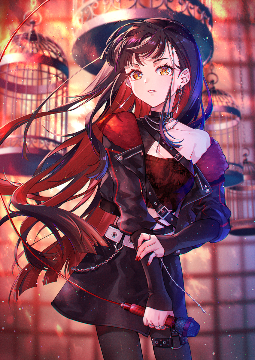 This is a pixiv picture whose title is 烈火.