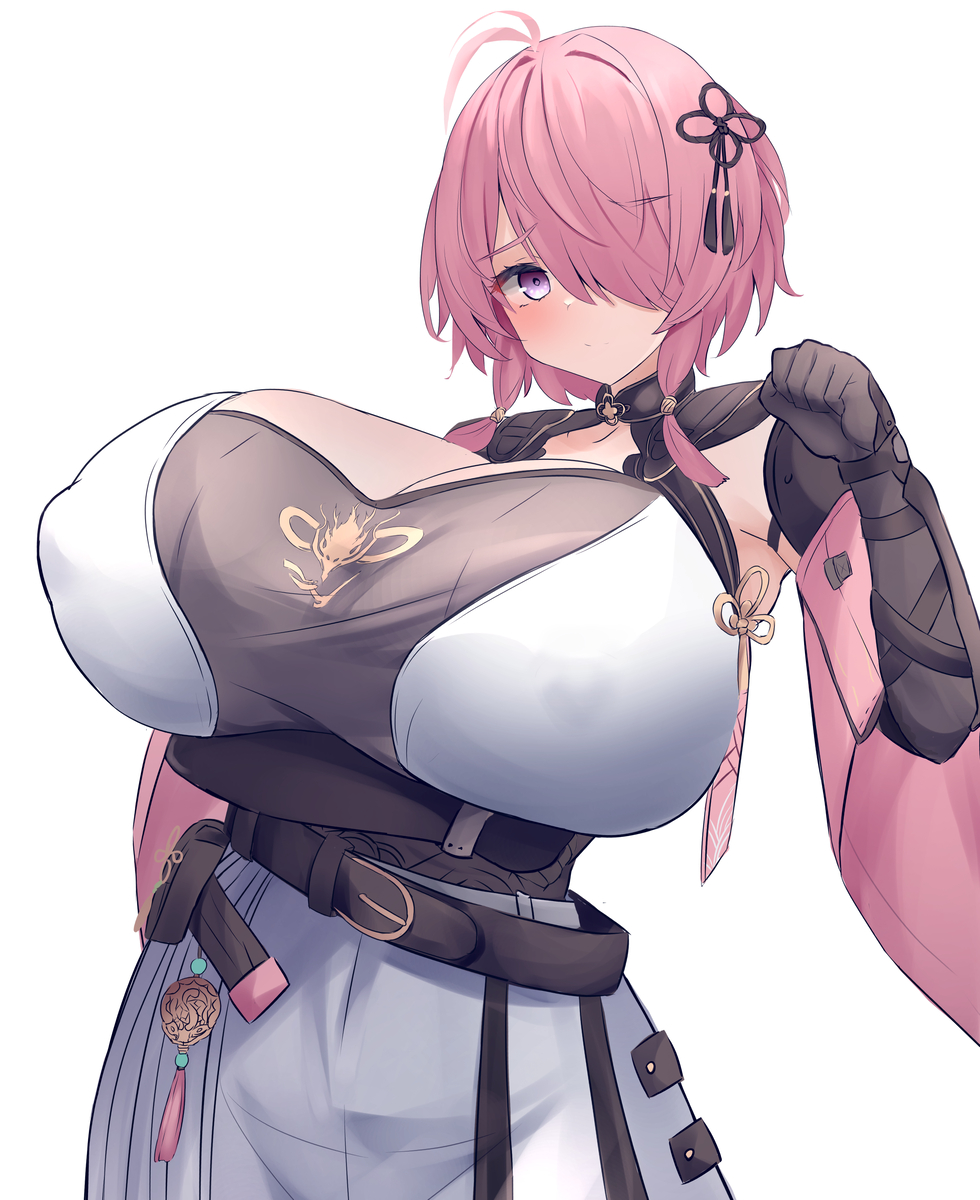 This is a pixiv picture whose title is 桃祈.