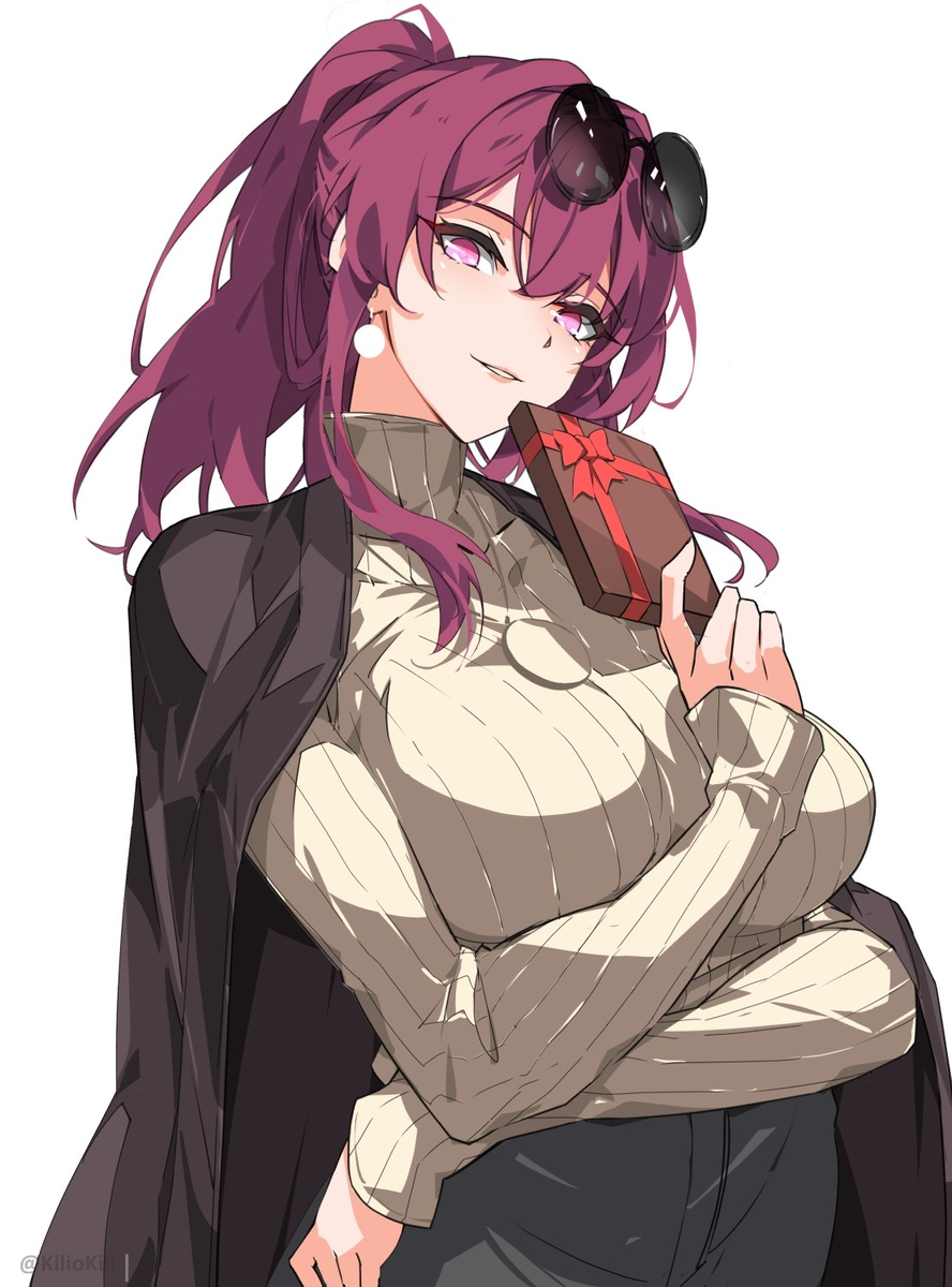 This is a pixiv picture whose title is Kafka.