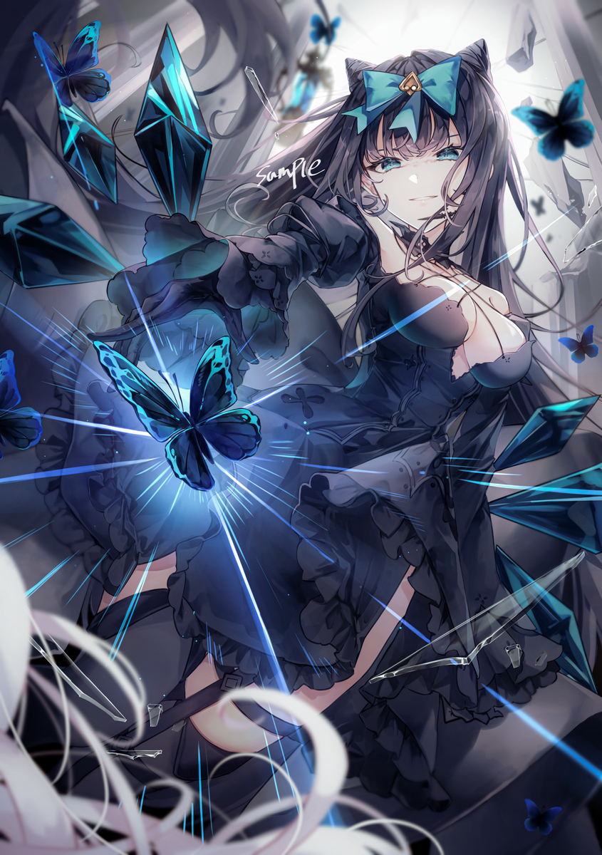 This is a pixiv picture whose title is Tempest.