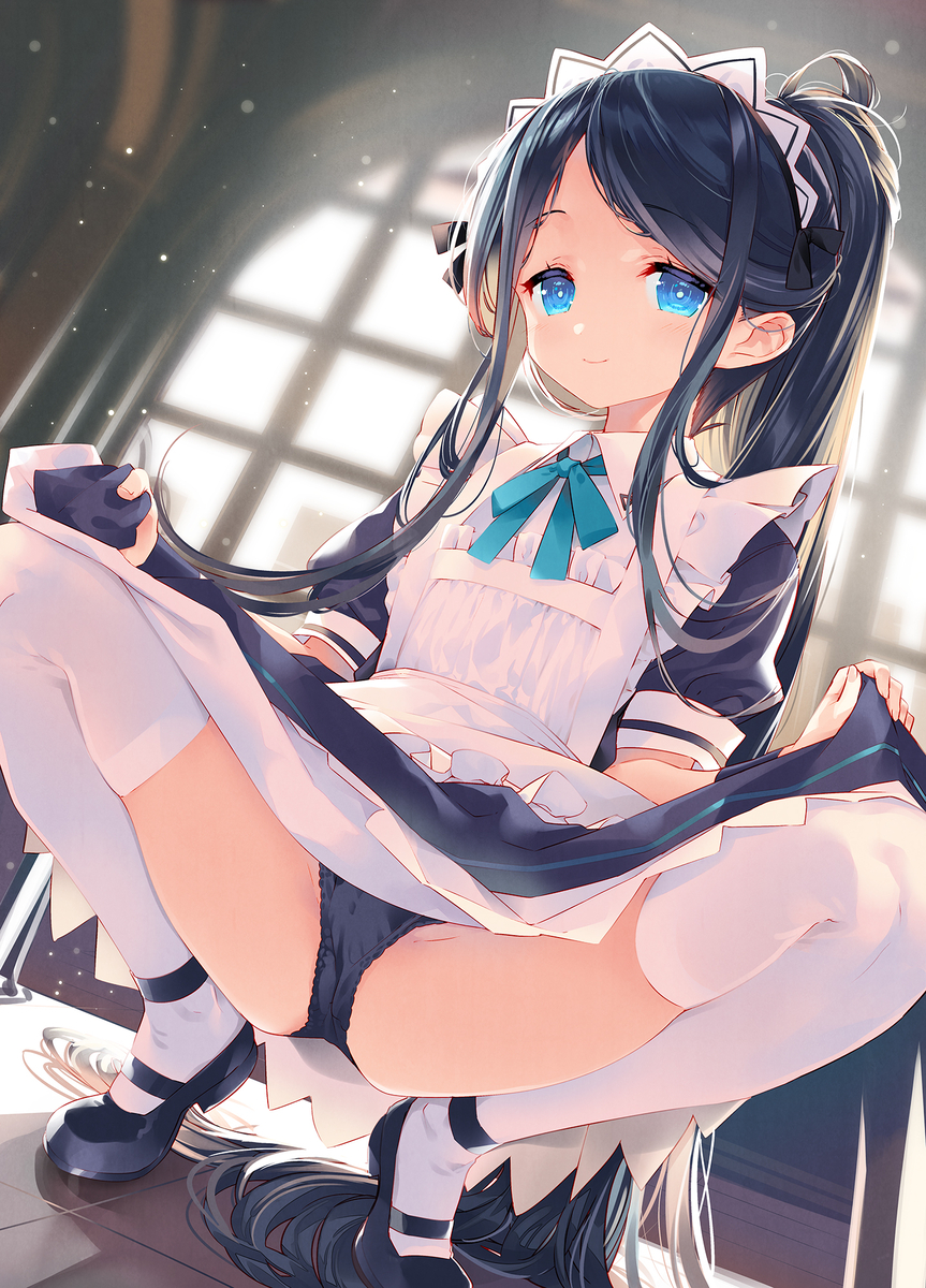 This is a pixiv picture whose title is メイドアリスの秘密の給仕.