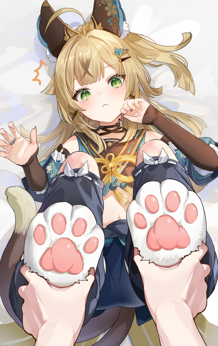 This is a pixiv picture whose title is 綺良々🐾.