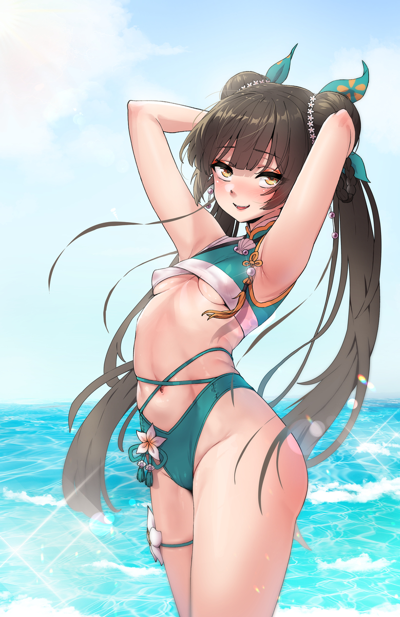 This is a pixiv picture whose title is lida.
