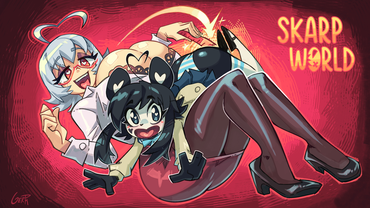 This is a pixiv picture whose title is Kenny x Miss Wendy.