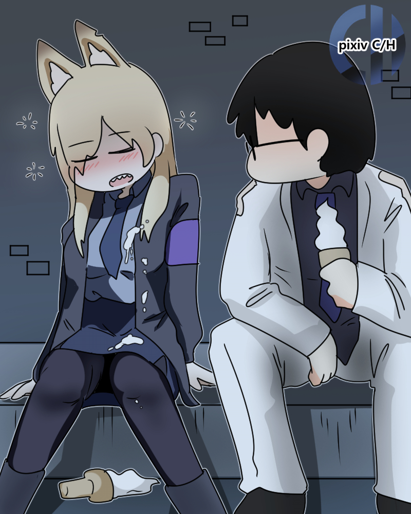 This is a pixiv picture whose title is [F/P] 숙취 Hangover.
