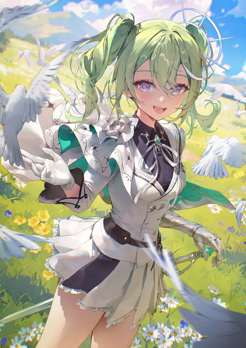 This is a pixiv picture whose title is 【仕事絵】StelLive.