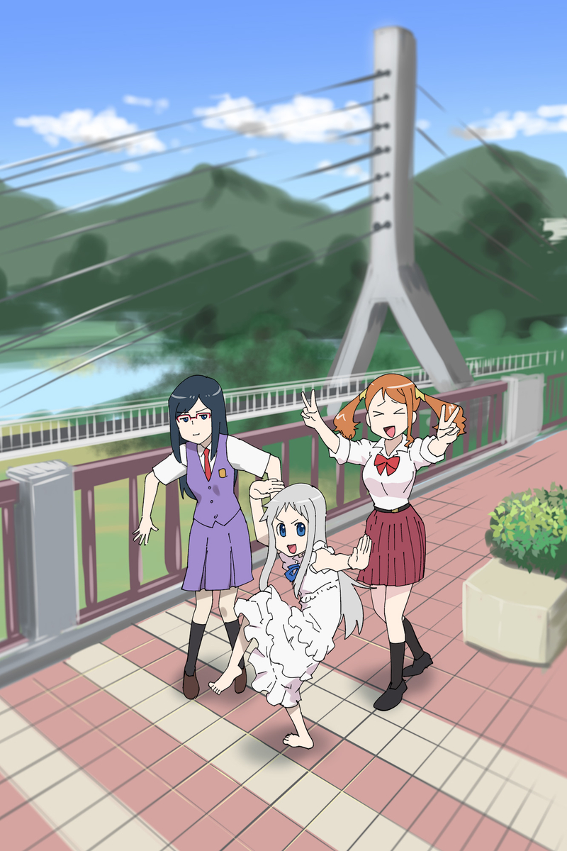This is a pixiv picture whose title is あの日見たストリートビューの座標を僕達はまだ知らない（秩父）.
