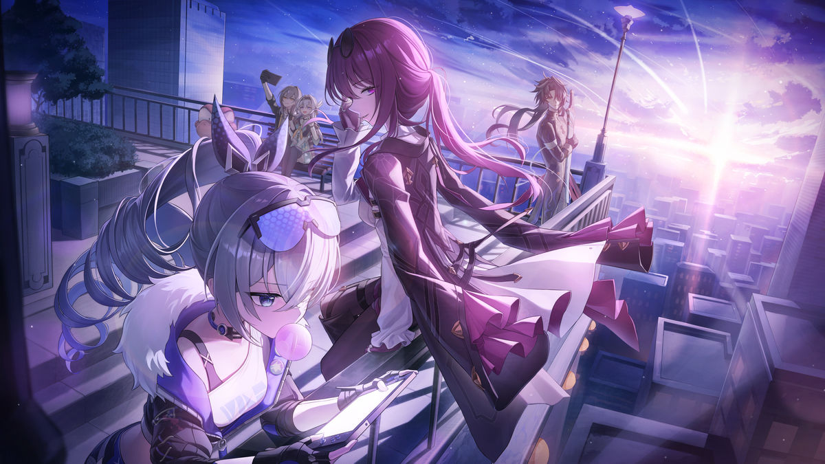 This is a pixiv picture whose title is 星核ハンター.