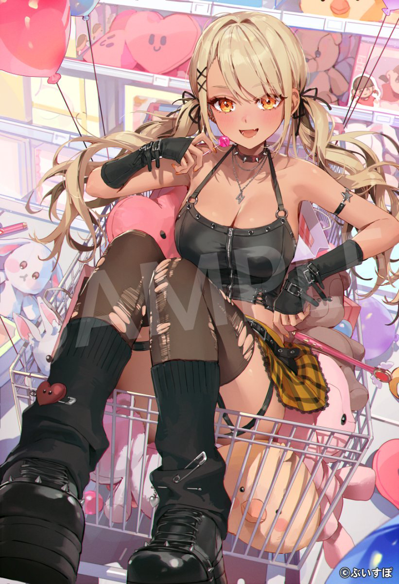 This is a pixiv picture whose title is 【仕事絵】神成きゅぴ.