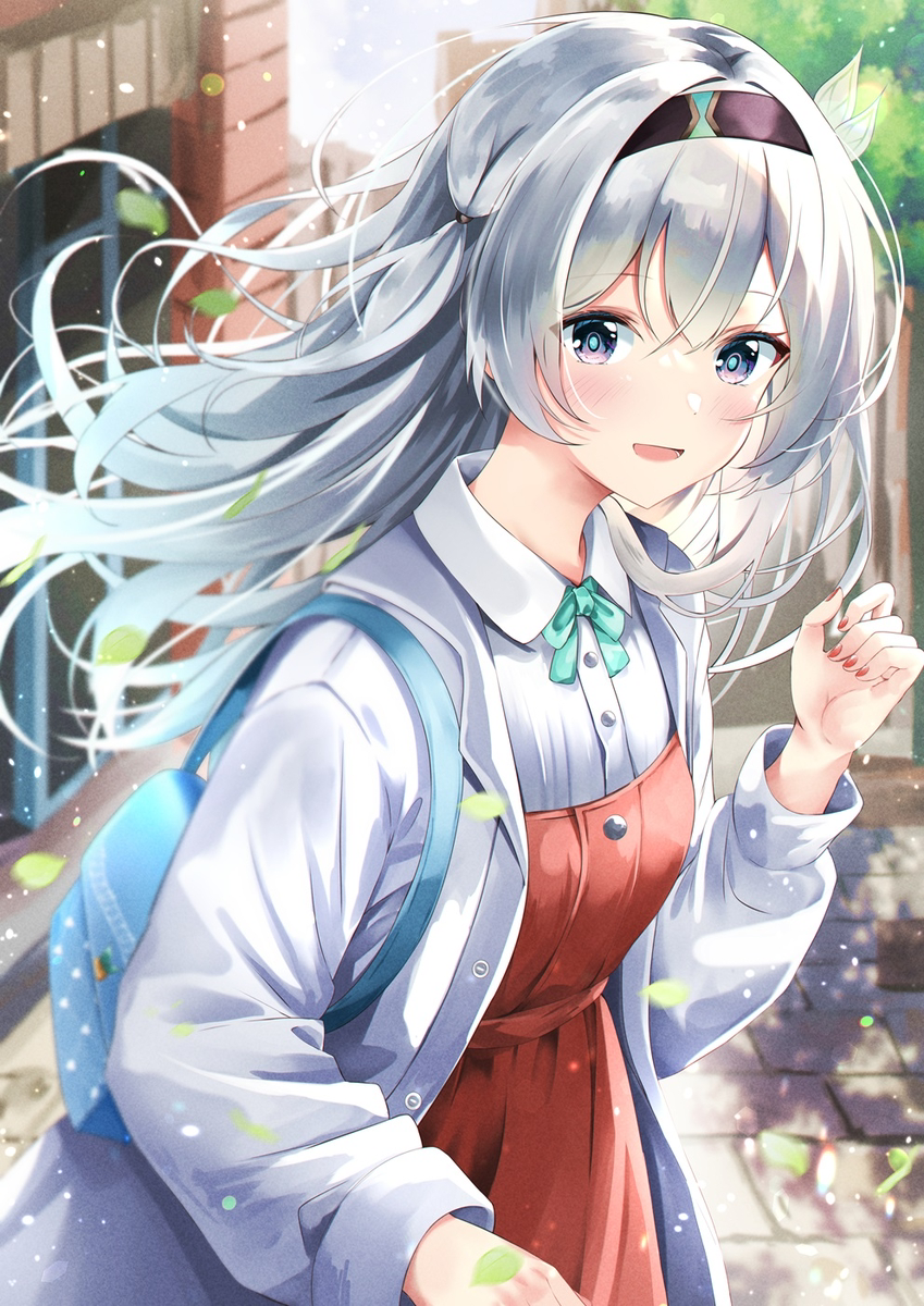 This is a pixiv picture whose title is 流螢.