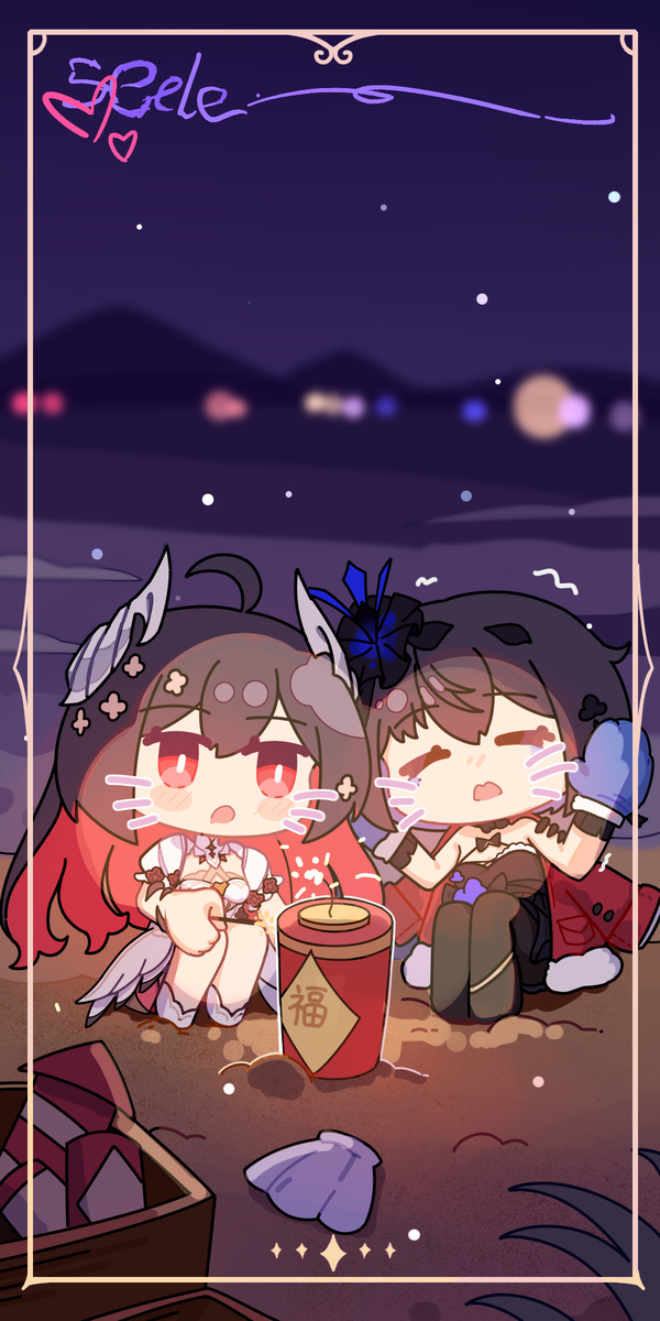 This is a pixiv picture whose title is 厨希节~.