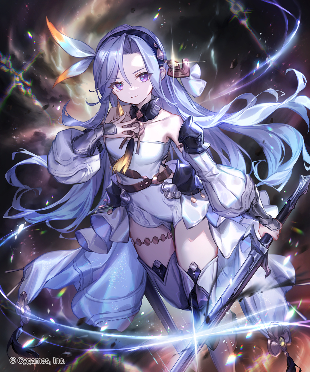 This is a pixiv picture whose title is 【Shadowverse】因果に抗う者・エレナ.