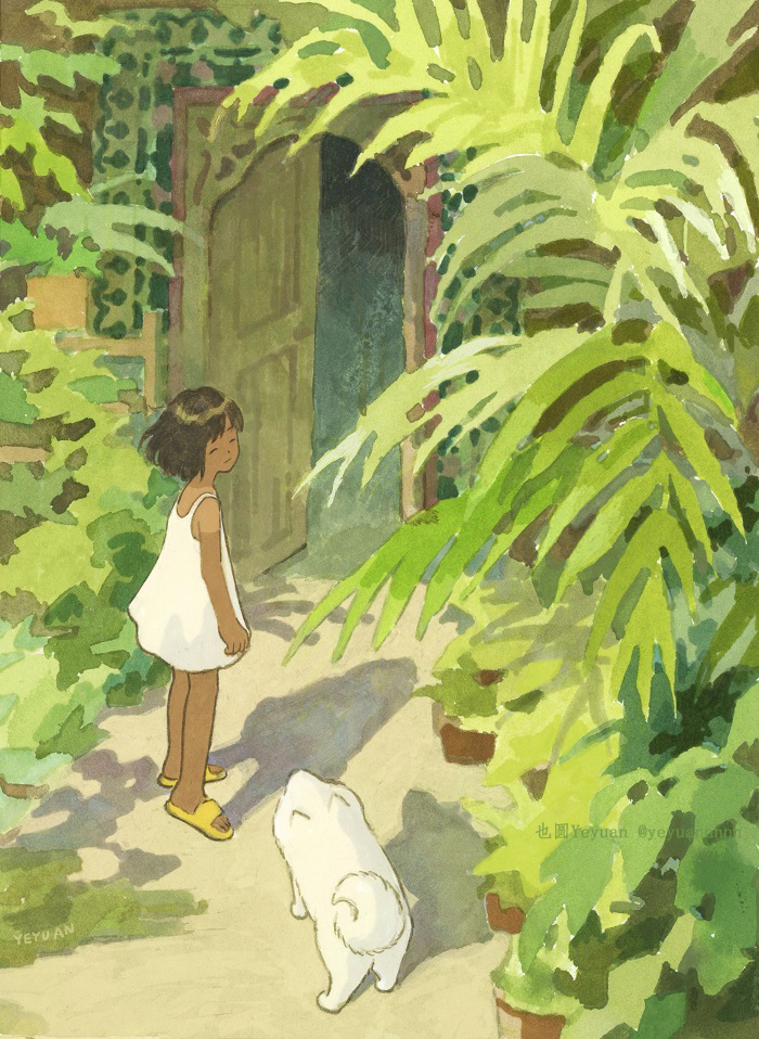 This is a pixiv picture whose title is 午後晴れ.