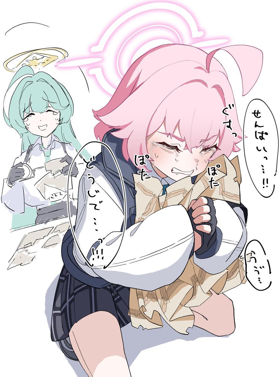 This is a pixiv picture whose title is ホシノ……….