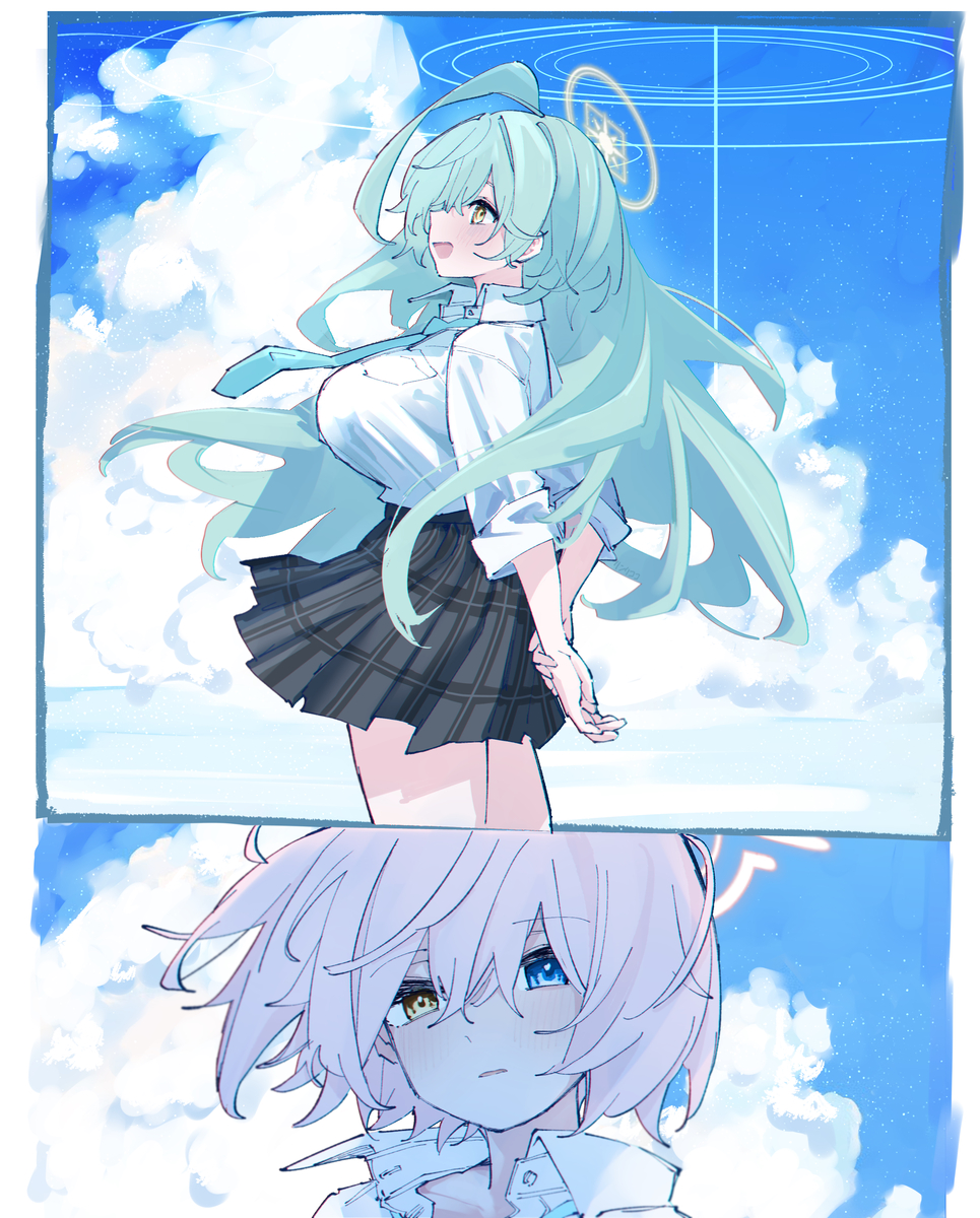 This is a pixiv picture whose title is ユメホシ.