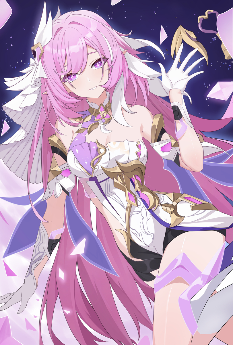 This is a pixiv picture whose title is 我的爱莉呜呜呜.