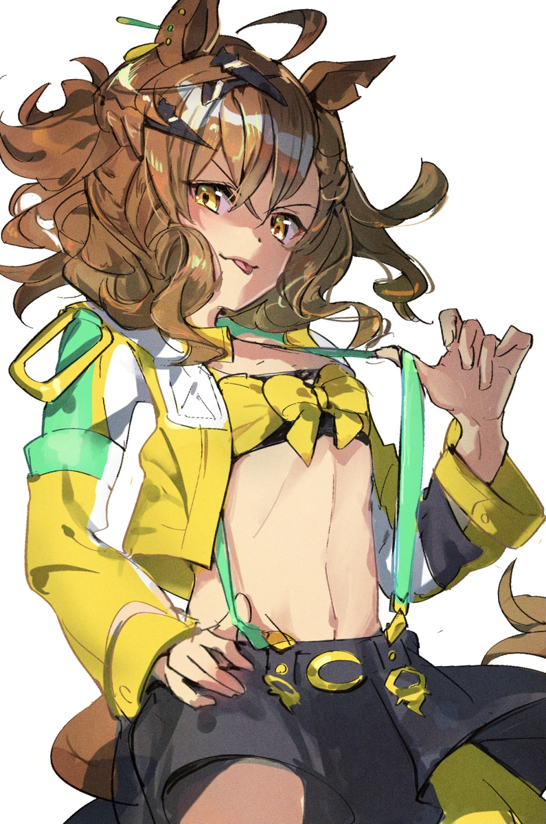 This is a pixiv picture whose title is ジャングルポケット.