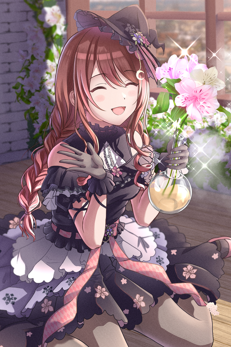 This is a pixiv picture whose title is 甜花ちゃん.
