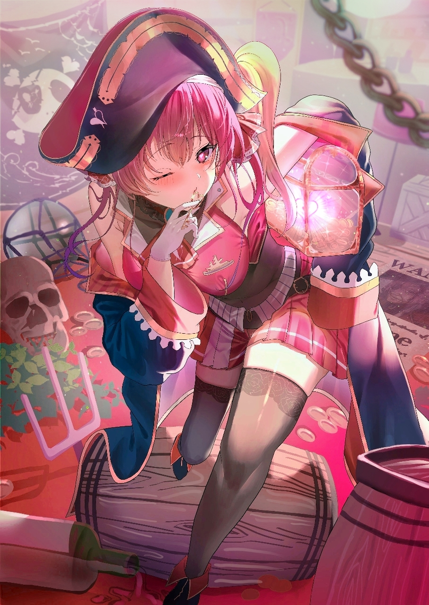 This is a pixiv picture whose title is ♥️.