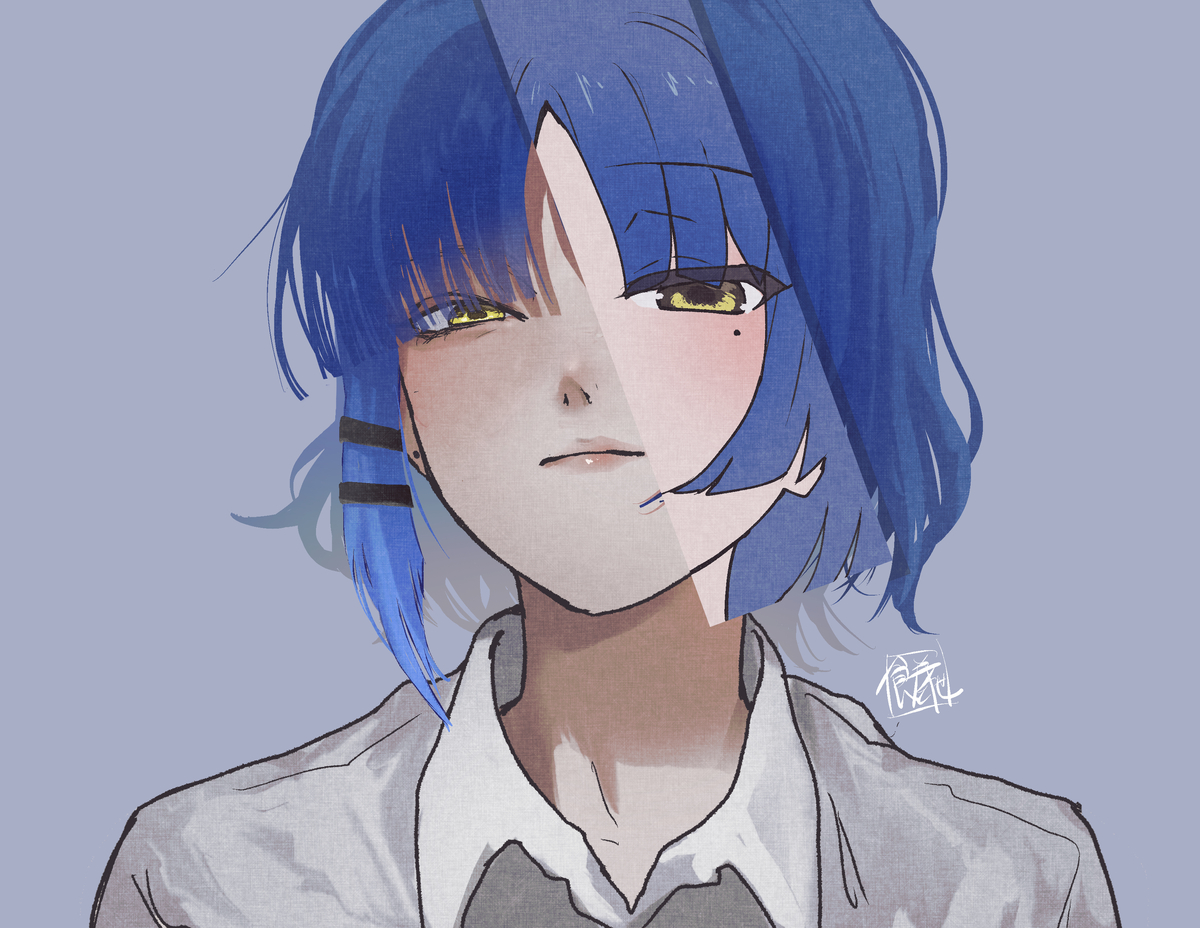 This is a pixiv picture whose title is リョウさん.