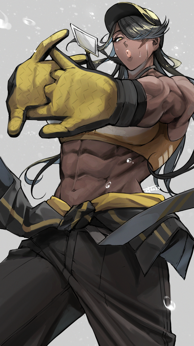 This is a pixiv picture whose title is leader.