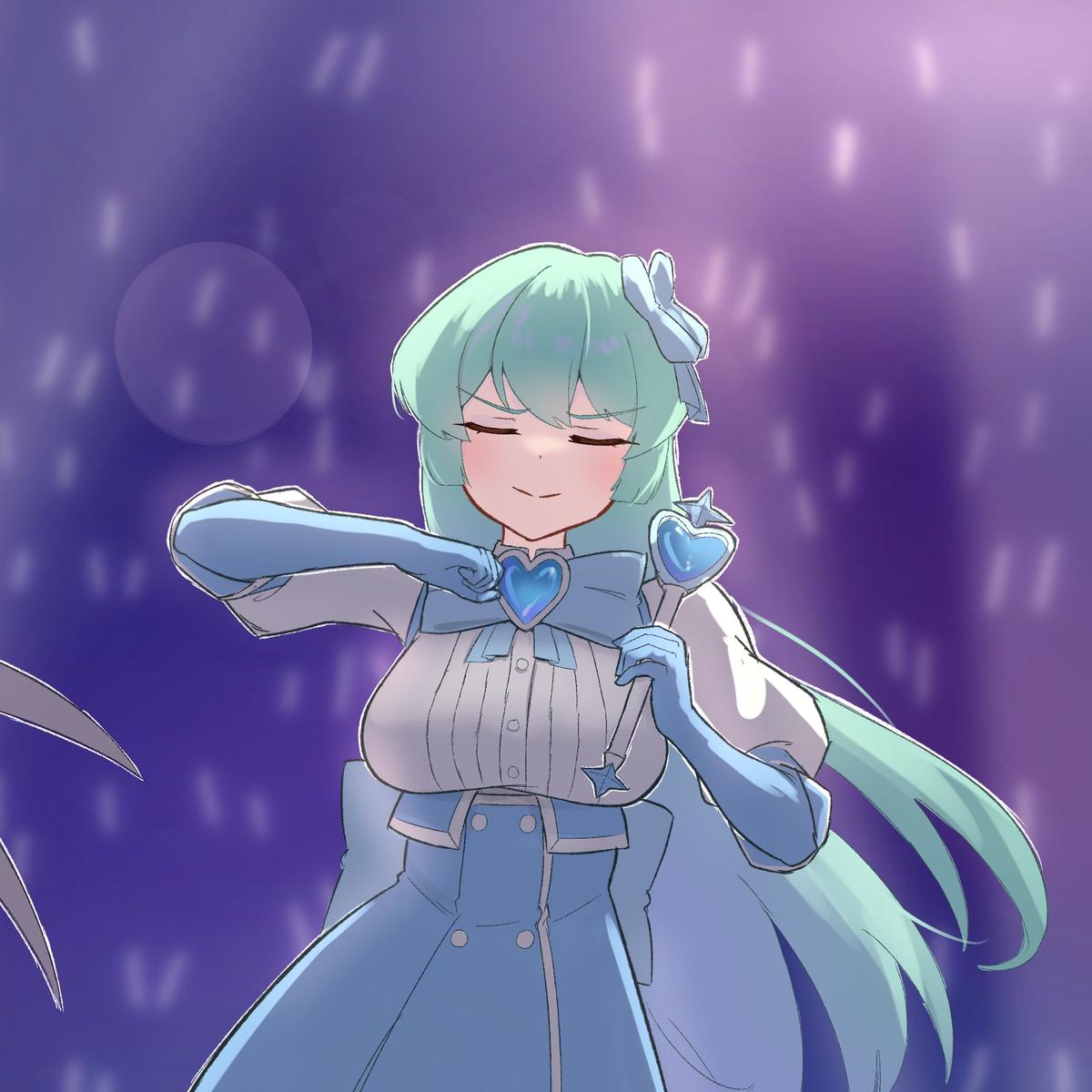 This is a pixiv picture whose title is 🦌.