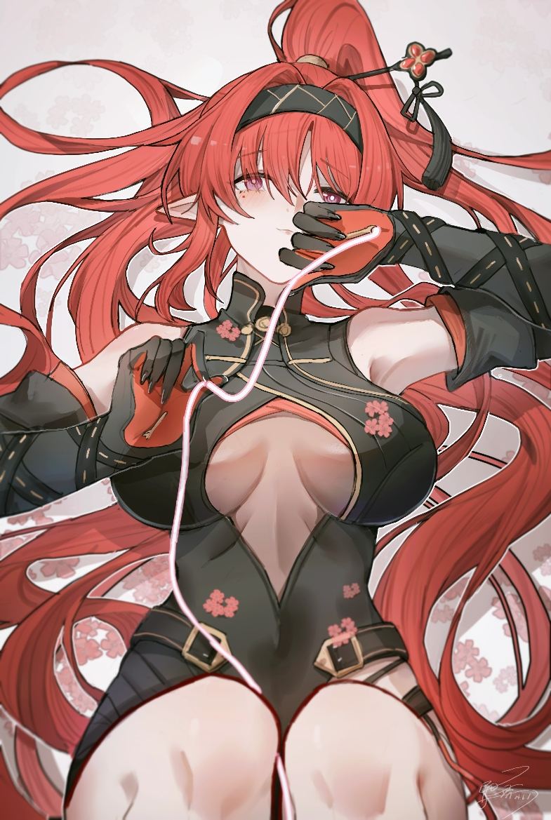 This is a pixiv picture whose title is 我画我画吟霖.
