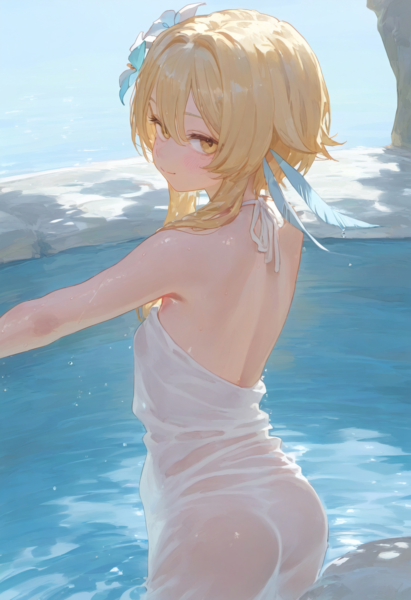 This is a pixiv picture whose title is 荧.