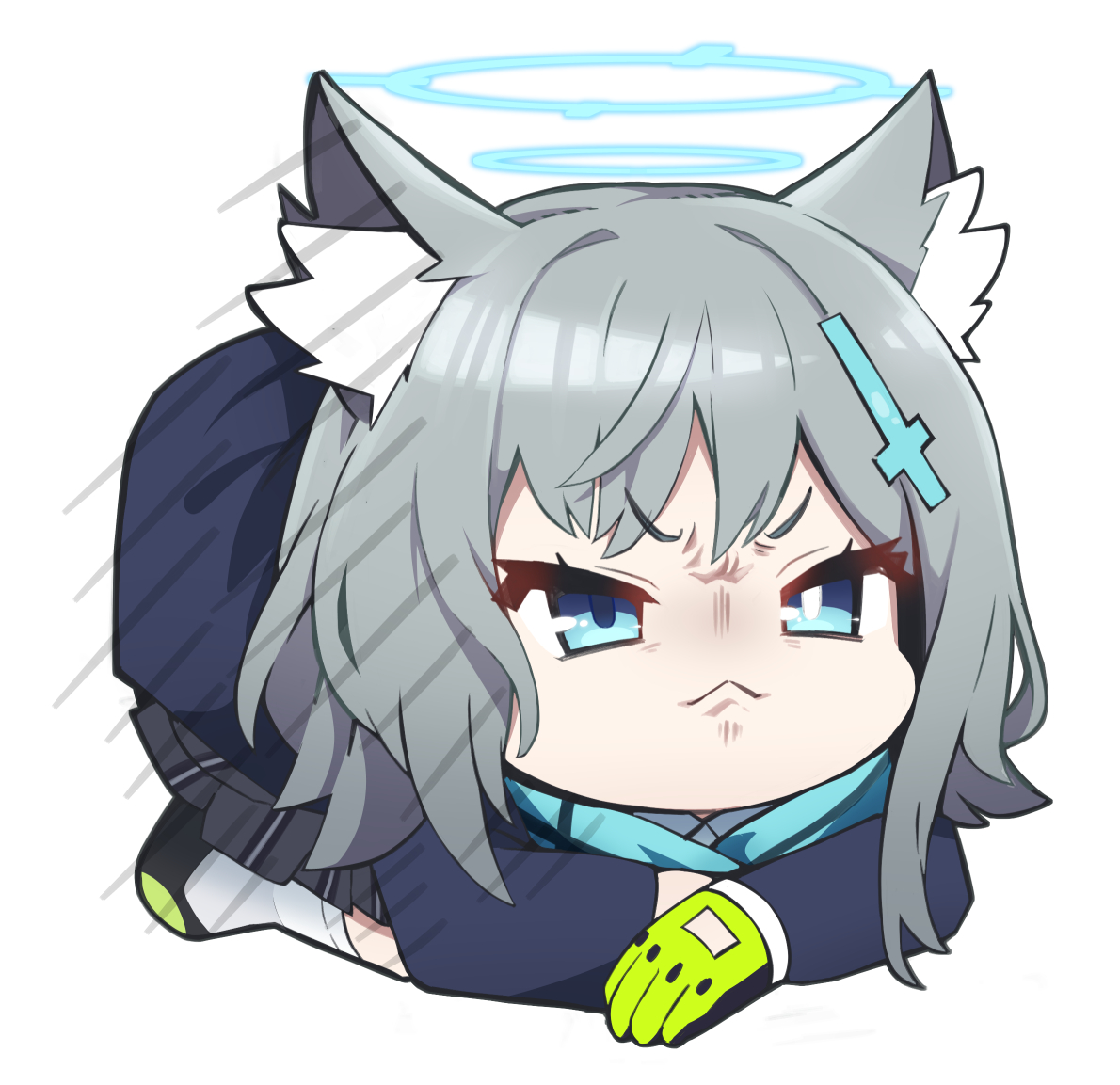 This is a pixiv picture whose title is ん”。.