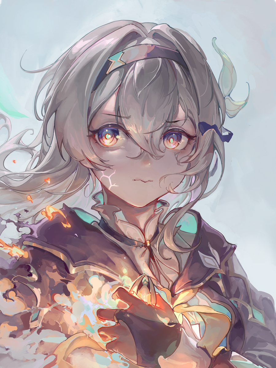 This is a pixiv picture whose title is Firefly.