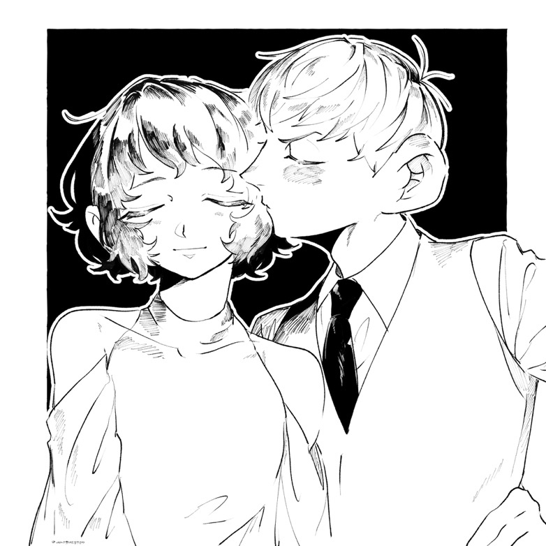 This is a pixiv picture whose title is ティムズ夫妻.