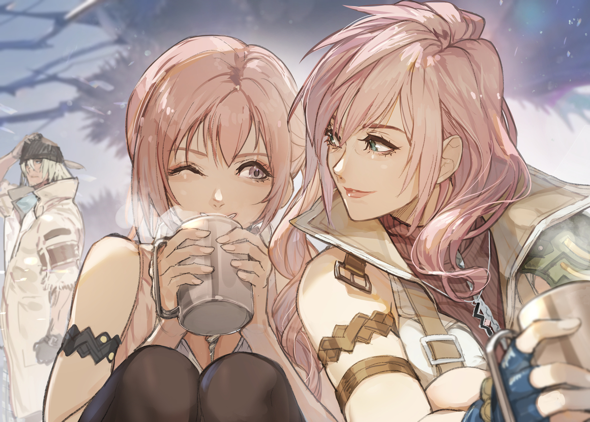 This is a pixiv picture whose title is あのね.