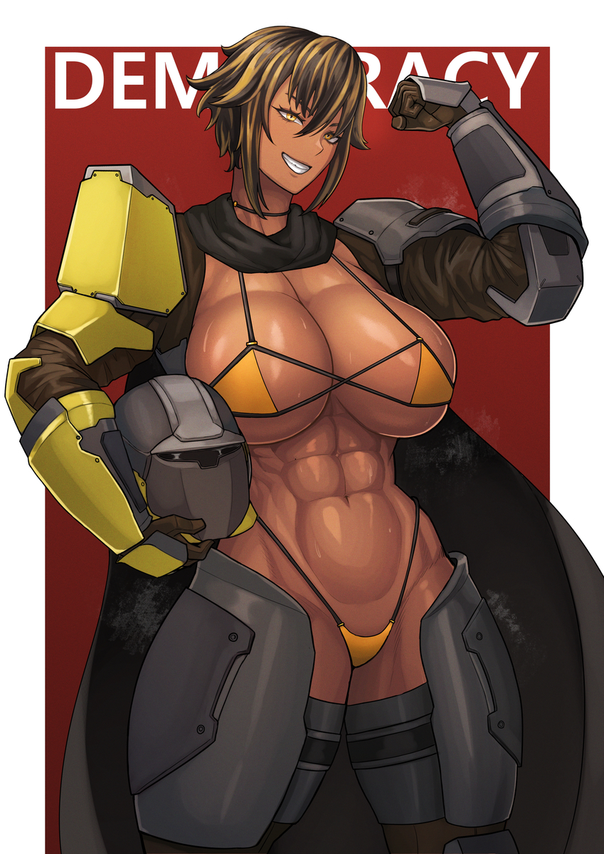 This is a pixiv picture whose title is Helldivers.