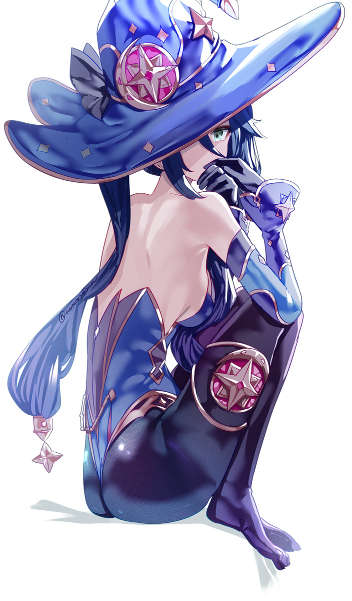 This is a pixiv picture whose title is モナ５１.
