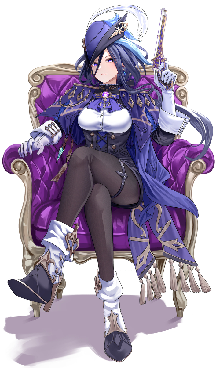 This is a pixiv picture whose title is クロリンデ２.