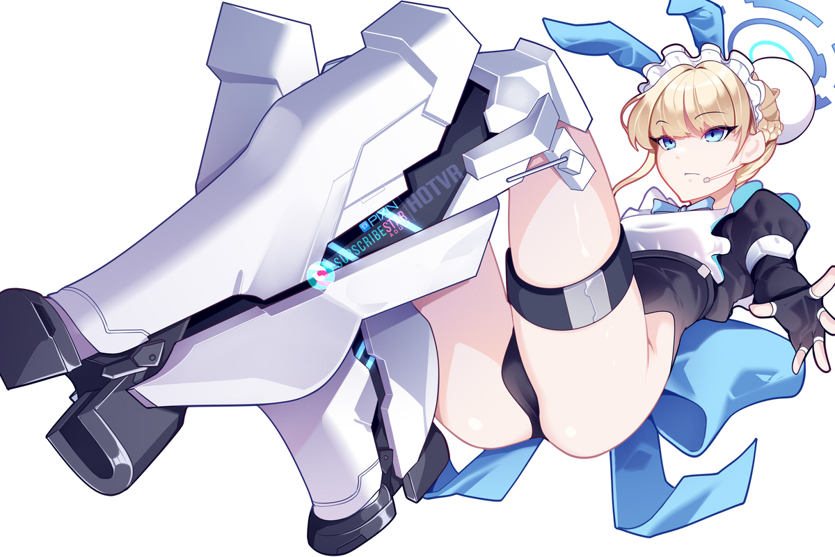 This is a pixiv picture whose title is Toki bunnysuit.