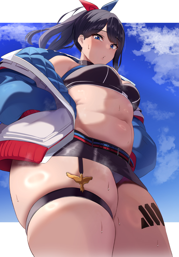 This is a pixiv picture whose title is 宝多六花.