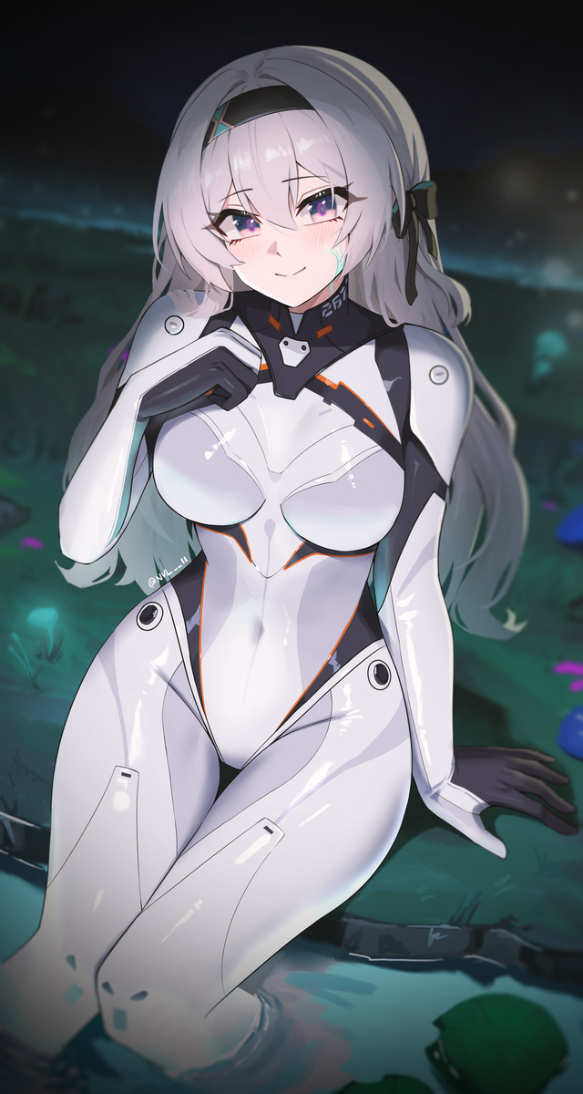 This is a pixiv picture whose title is Firefly.