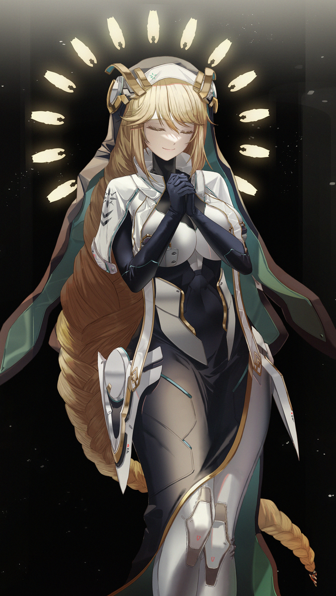 This is a pixiv picture whose title is ラプンツェル (ニケ).
