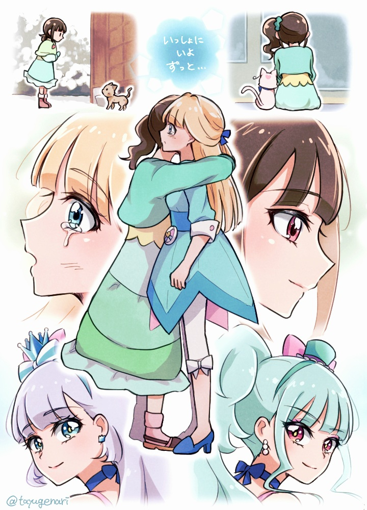 This is a pixiv picture whose title is 19話.