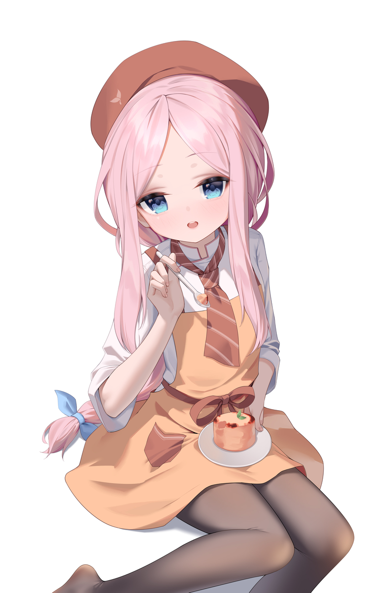 This is a pixiv picture whose title is 🍮.