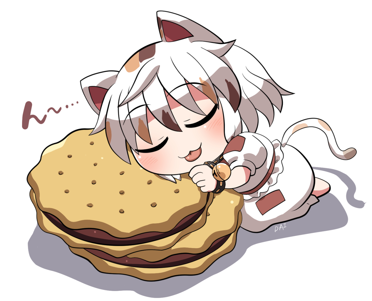 This is a pixiv picture whose title is おいしい枕.