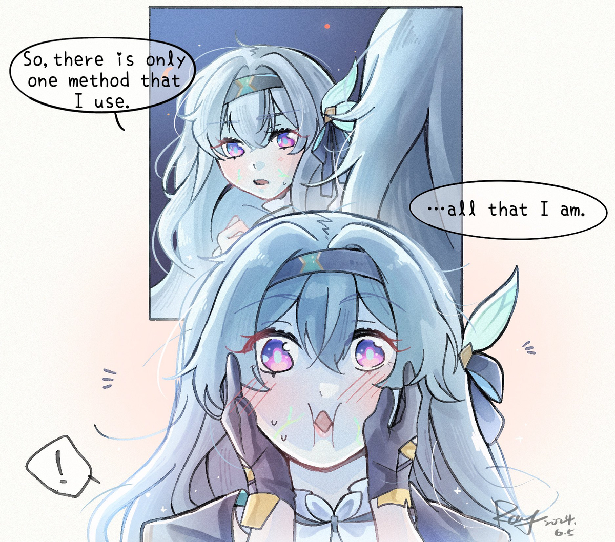 This is a pixiv picture whose title is 再相遇🥺.