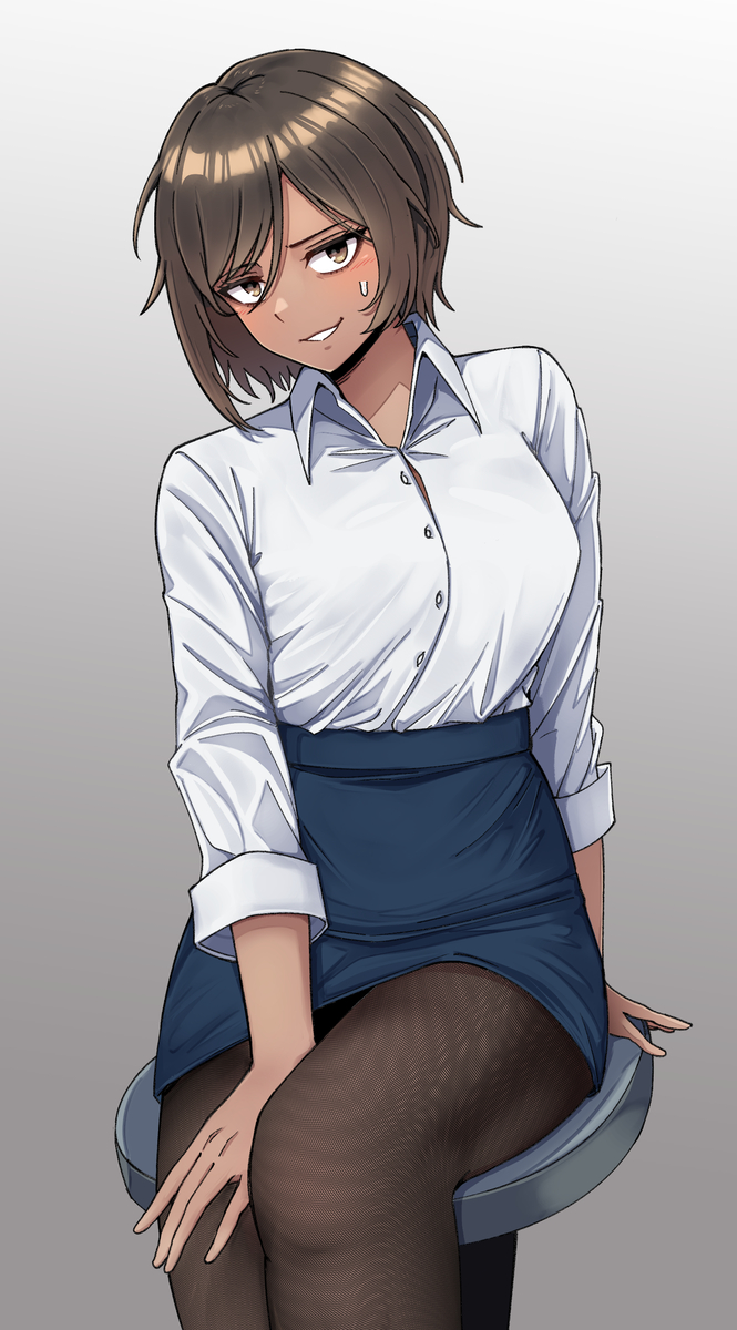 This is a pixiv picture whose title is 림버스 OL 오티스.