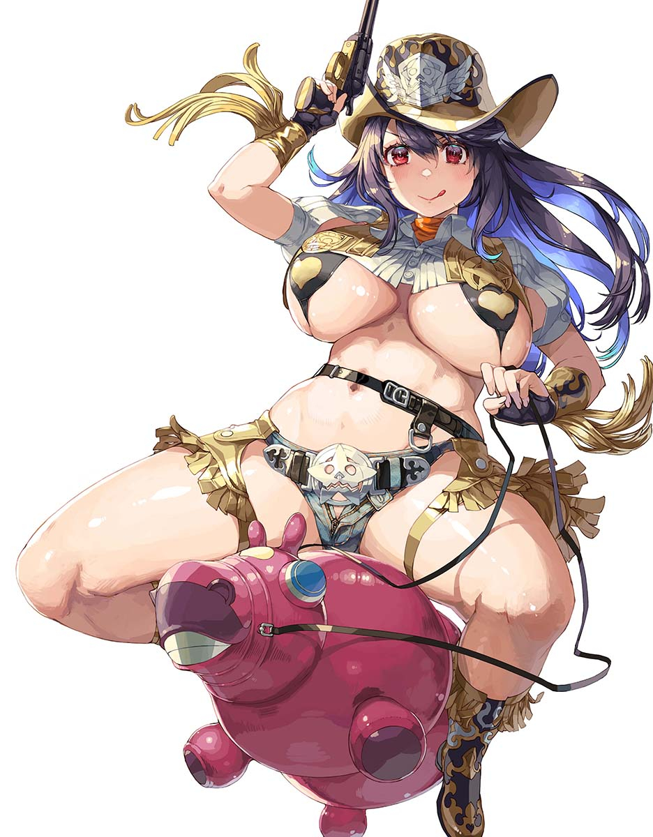 This is a pixiv picture whose title is プリティー保安官.