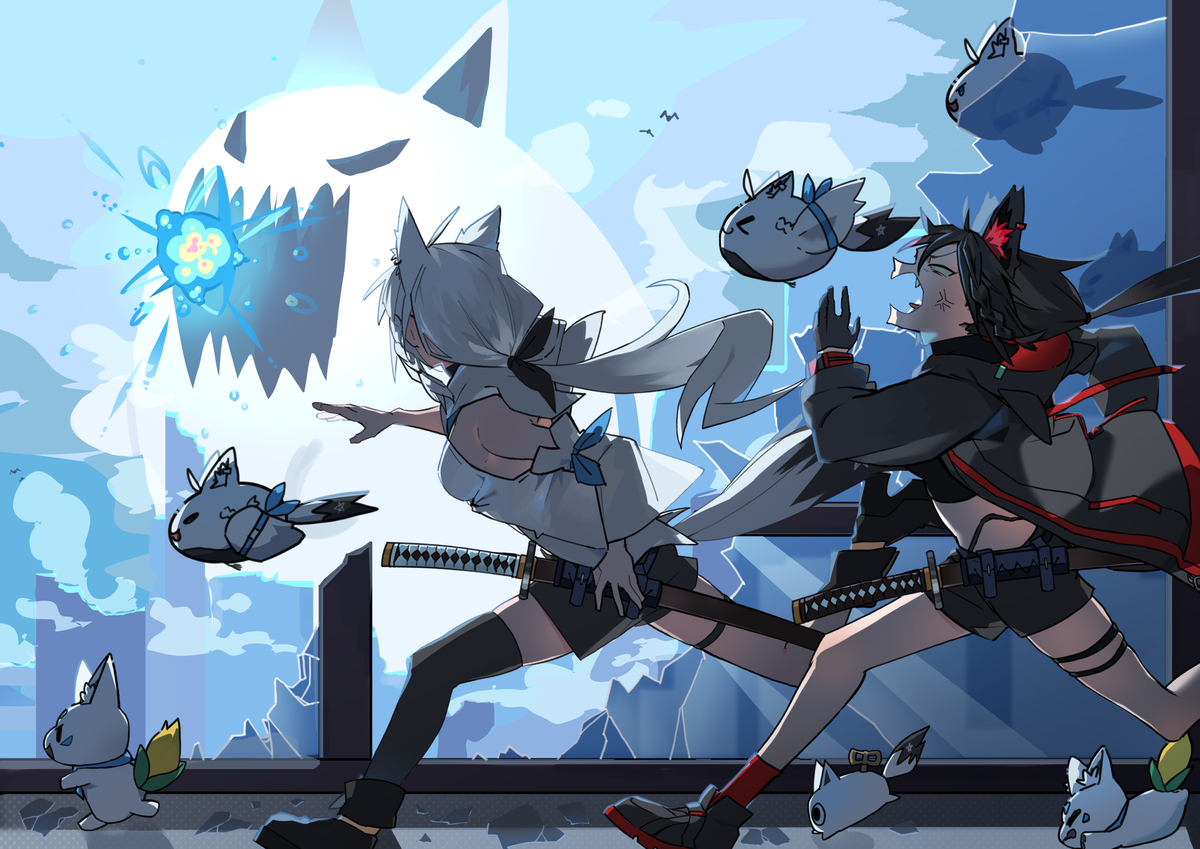 This is a pixiv picture whose title is あやふぶみ.