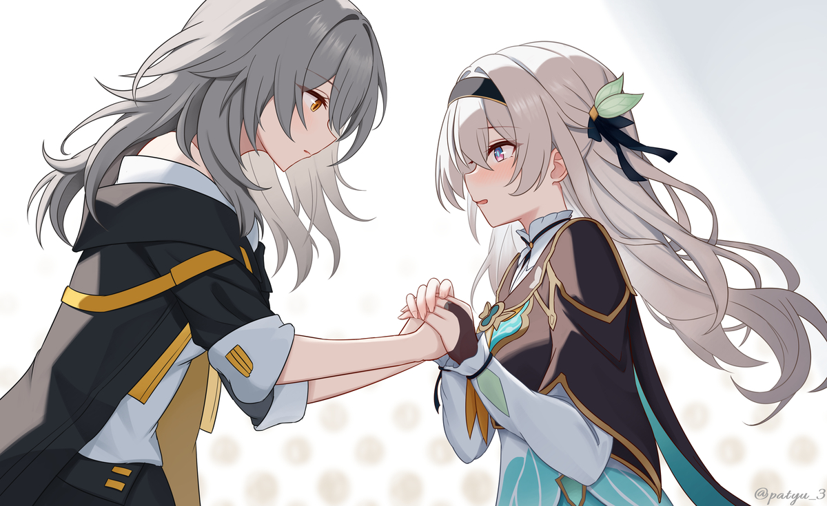 This is a pixiv picture whose title is ホタルちゃん、開拓者とイチャイチャして幸せになってくれ.