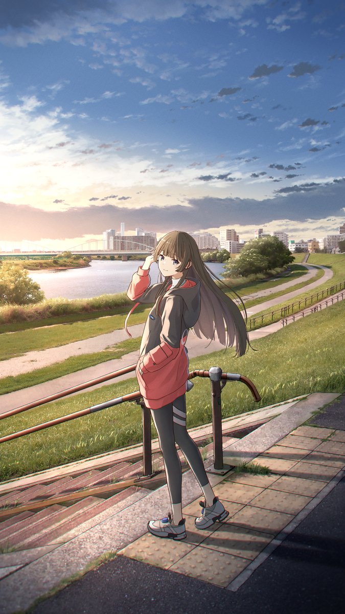 This is a pixiv picture whose title is もどかしい世界の上で.